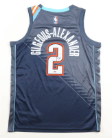 Shai Gilgeous-Alexander Signed Thunder Nike Authentic Jersey (PSA) at PristineAuction.com