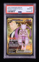 Team Rocket's Mewtwo ex 2025 Pokemon TCG Scarlet & Violet Destined Rivals #240 (PSA 10) at PristineAuction.com