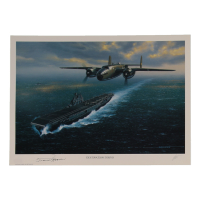 Travis Hoover Signed Stan Stokes "Destination: Tokyo" Lithograph (AIV) at PristineAuction.com