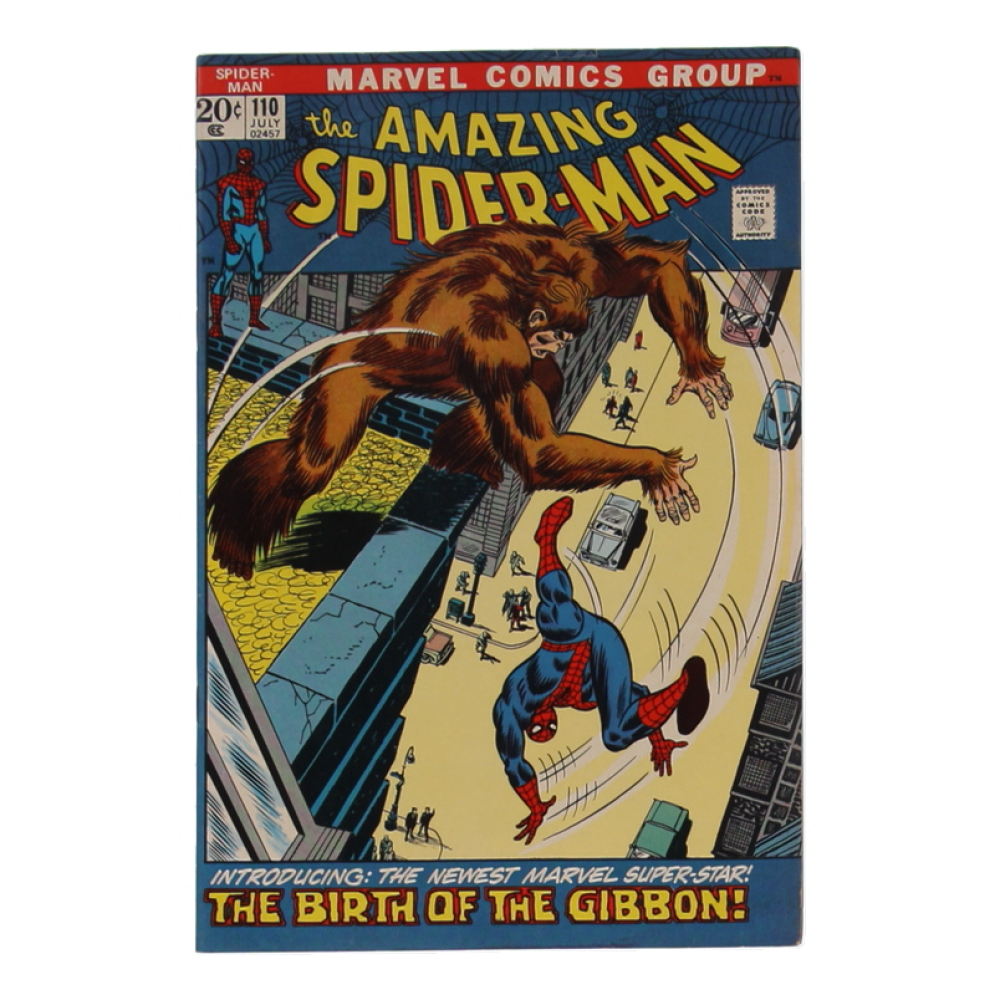 1972 "The Amazing Spider-Man" Issue #110 Marvel Comic Book at PristineAuction.com