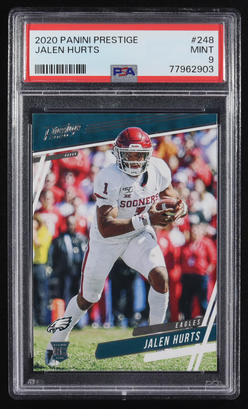 Jalen Hurts 2020 Prestige #248 RC (PSA 9) at PristineAuction.com Jalen Hurts 2020 Prestige #248 RC (PSA 9) at PristineAuction.com