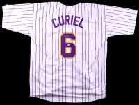 Derek Curiel Signed Jersey Inscribed "2025 National Champs" (Beckett) at PristineAuction.com