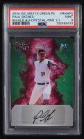 Paul Skenes 2024 Wild Card Matte Premium Baseball Green Rookie Heat Pink Foil #RHAPS #1/1 (PSA 9) at PristineAuction.com