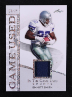 Emmitt Smith 2025 Leaf ITG Used Sports Game Used Memorabilia Silver Sparkle Foil JSY #GM16 #23/25 at PristineAuction.com