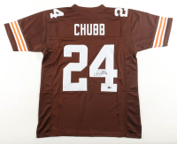 Nick Chubb Signed Jersey (Beckett) at PristineAuction.com