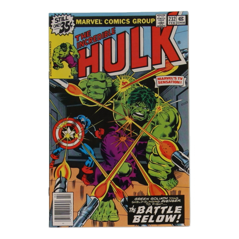 1979 "The Incredible Hulk" Issue #232 Marvel Comic Book at PristineAuction.com