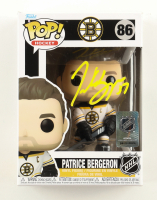 Patrice Bergeron Signed Boston Bruins #86 Funko Pop! Vinyl Figure (Bergeron) at PristineAuction.com