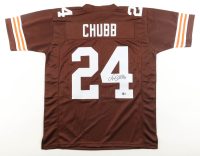 Nick Chubb Signed Jersey (Beckett) at PristineAuction.com