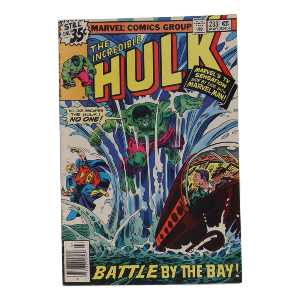 1979 "The Incredible Hulk" Issue #233 Marvel Comic Book at PristineAuction.com