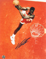 Dominique Wilkins Signed Hawks 8x10 Photo (AWM) at PristineAuction.com