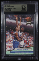 Shaquille O'Neal 1992-93 Fleer Ultra #328 RC With Game Used Jersey Swatch (BGS 9.5) at PristineAuction.com