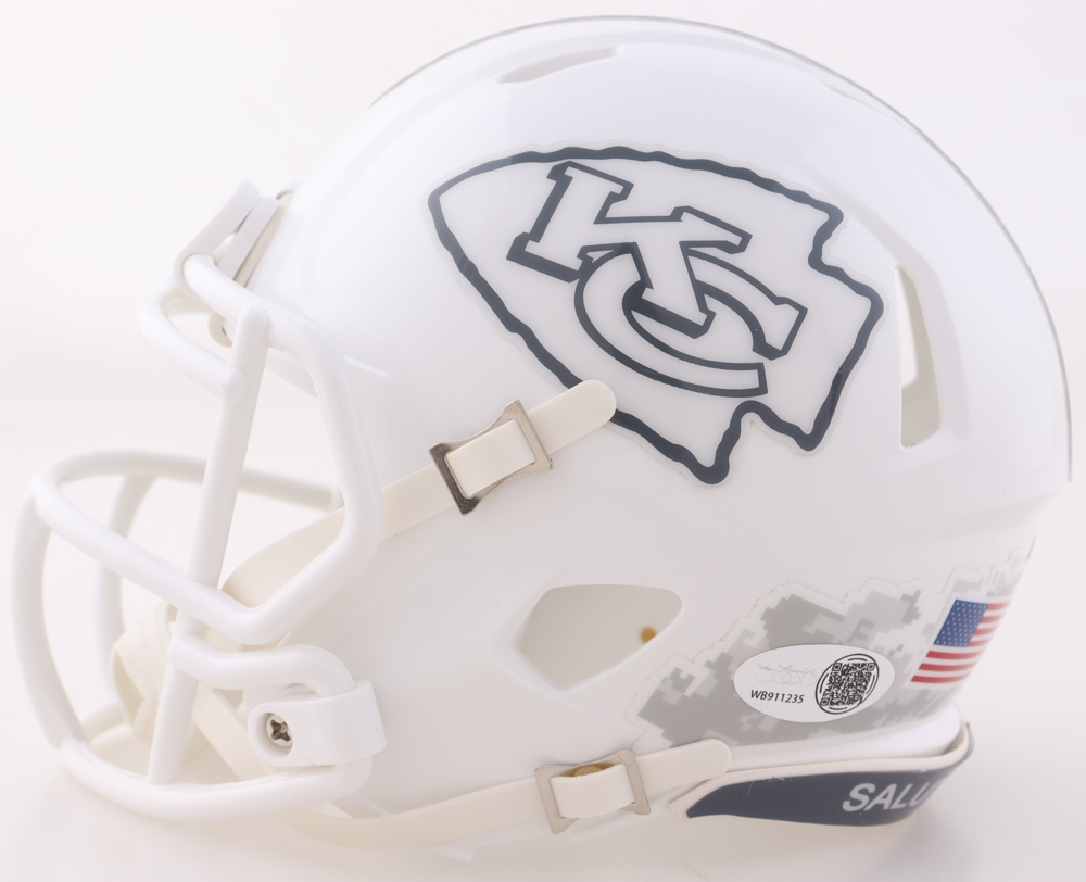 Jalen Royals Signed Chiefs Salute to Service Alternate Speed Mini Helmet (JSA) at PristineAuction.com Jalen Royals Signed Chiefs Salute to Service Alternate Speed Mini Helmet (JSA) at PristineAuction.com