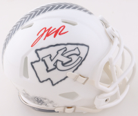 Jalen Royals Signed Chiefs Salute to Service Alternate Speed Mini Helmet (JSA) at PristineAuction.com
