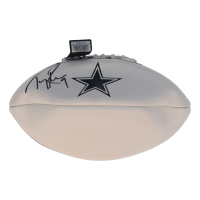 Tony Romo Signed Cowboys Logo Football (PSA) at PristineAuction.com