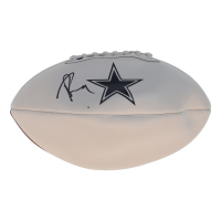 Tony Romo Signed Cowboys Logo Football (PSA) at PristineAuction.com
