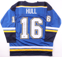 Brett Hull Signed Jersey Inscribed "HOF 09" (Beckett) at PristineAuction.com
