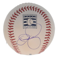 Dennis Eckersley Signed OML Hall of Fame Logo Baseball (PSA) at PristineAuction.com