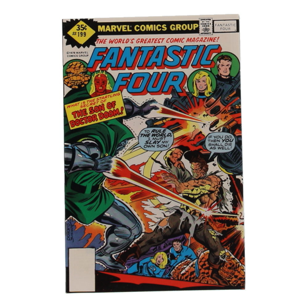1978 "Fantastic Four" Issue #199 Marvel Comic Book at PristineAuction.com