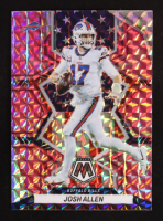 Josh Allen 2022 Panini Mosaic Mosaic Camo Pink #253 NP at PristineAuction.com