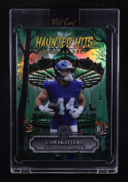Cam Skattebo 2025 Wild Card Haunted Hits Monster Hunt Prismatic Green #HHCACS RC #1/4 at PristineAuction.com