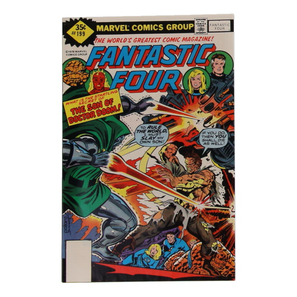 1978 "Fantastic Four" Issue #199 Marvel Comic Book at PristineAuction.com