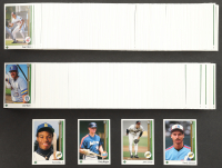 1989 Upper Deck Baseball Card Complete Factory Set with (800) Cards with Randy Johnson #25 RC, John Smoltz #17 RC, Ken Griffey Jr . #1 RC, Craig Biggio #273 at PristineAuction.com