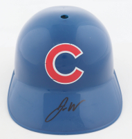 Jaxon Wiggins Signed Cubs Batting Helmet (JSA) at PristineAuction.com