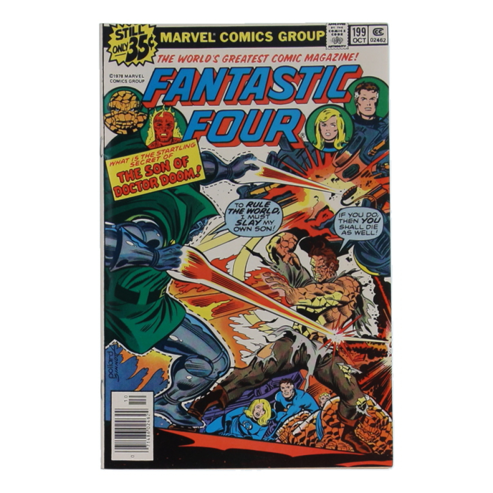 1978 "Fantastic Four" Issue #199 Marvel Comic Book at PristineAuction.com