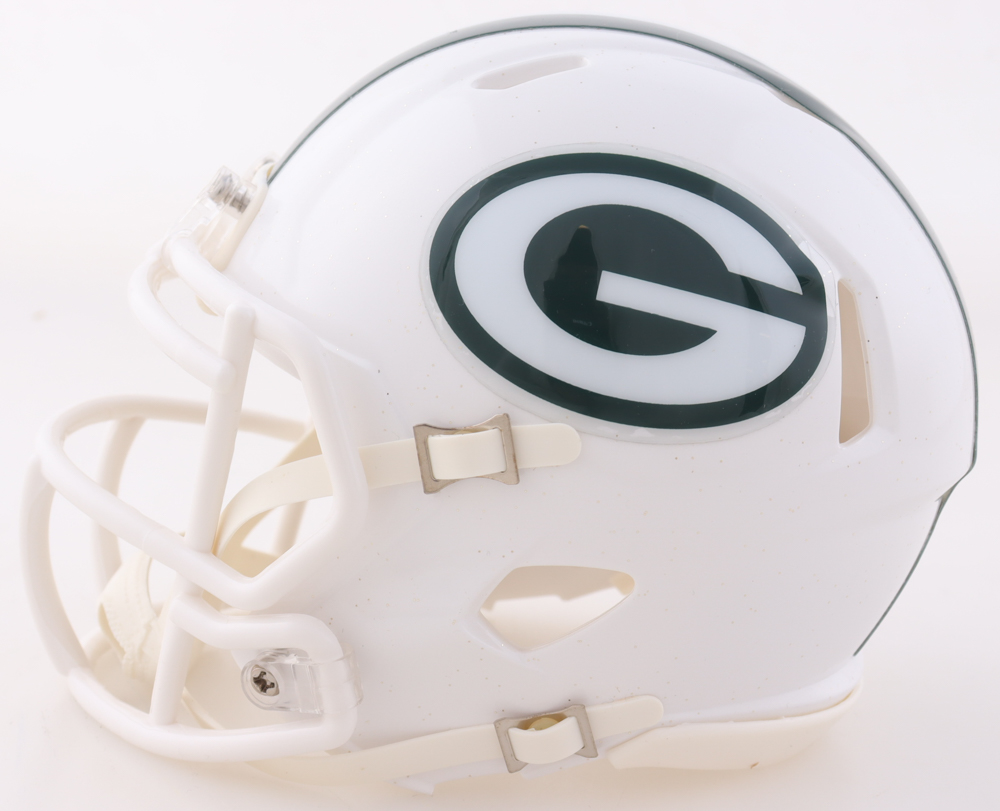 James Jones Signed Packers Speed Mini Helmet (JSA) at PristineAuction.com James Jones Signed Packers Speed Mini Helmet (JSA) at PristineAuction.com