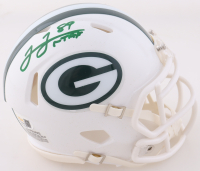 James Jones Signed Packers Speed Mini Helmet (JSA) at PristineAuction.com