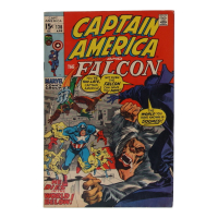 1971 "Captain America" Issue #136 Marvel Comic Book at PristineAuction.com
