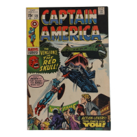 1970 "Captain America" Issue #129 Marvel Comic Book at PristineAuction.com