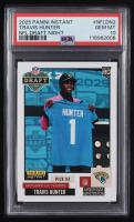 Travis Hunter 2025 Panini Instant Draft Night #NFLDN2 RC (PSA 10) at PristineAuction.com