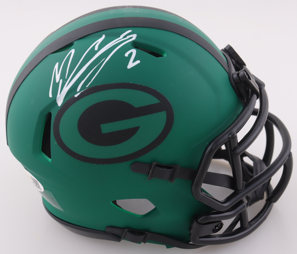 Mason Crosby Signed Packers Rave Alternate Speed Mini Helmet (JSA) at PristineAuction.com Mason Crosby Signed Packers Rave Alternate Speed Mini Helmet (JSA) at PristineAuction.com