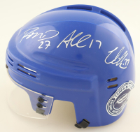 Ryan McDonagh, Victor Hedman, & Alex Killorn Signed Lightning Mini Helmet (Killorn, McDonagh & Hedman) at PristineAuction.com