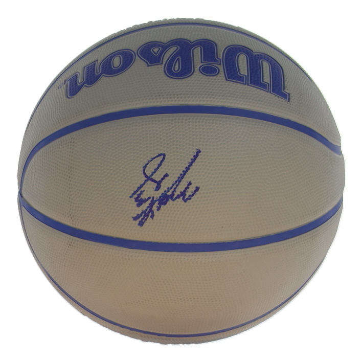 Yaxel Lendeborg Signed NBA Basketball (JSA) at PristineAuction.com Yaxel Lendeborg Signed NBA Basketball (JSA) at PristineAuction.com