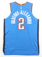Shai Gilgeous-Alexander Signed Thunder Nike Authentic Jersey (PSA) at PristineAuction.com