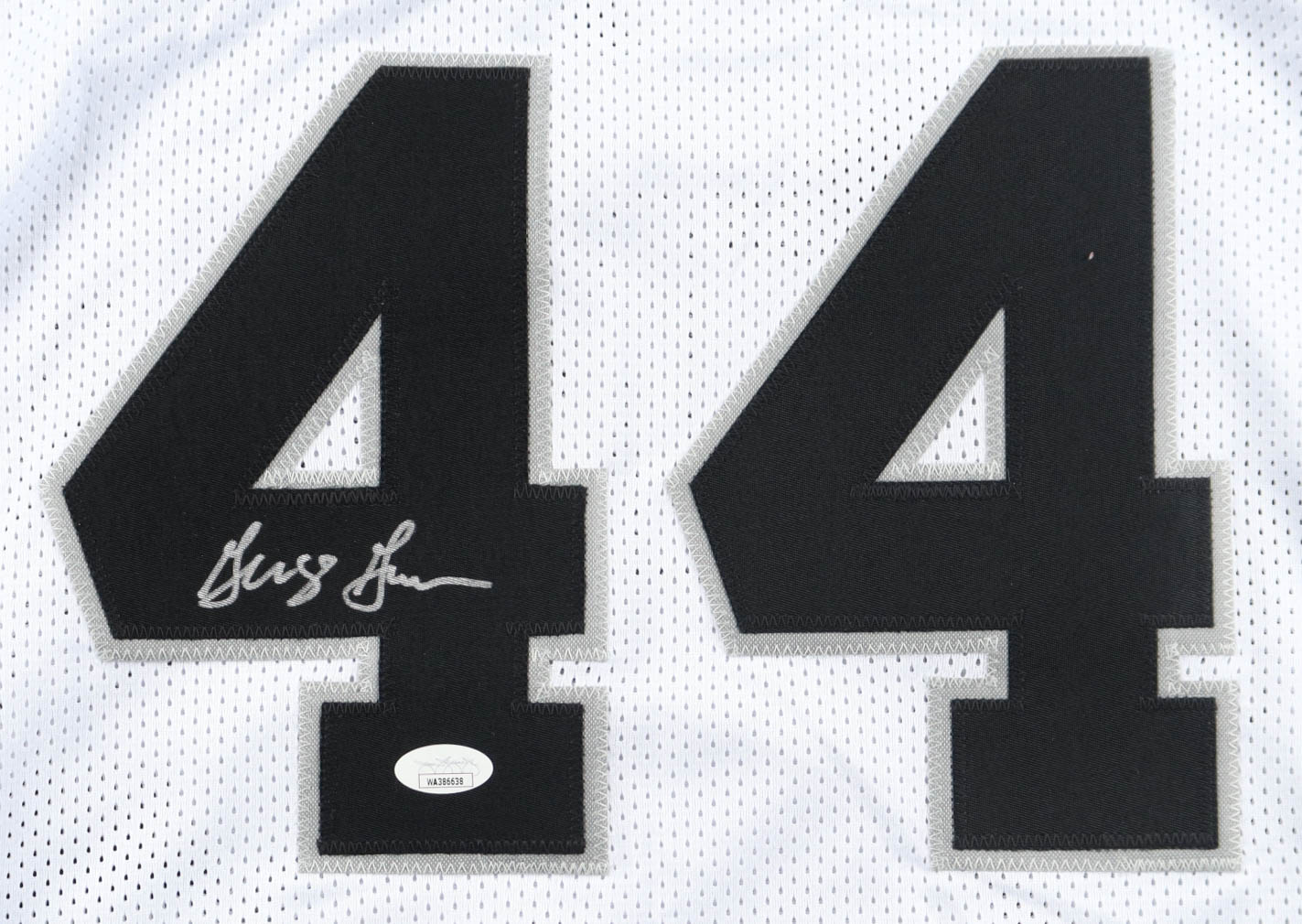 George Gervin Signed Jersey (JSA) at PristineAuction.com George Gervin Signed Jersey (JSA) at PristineAuction.com