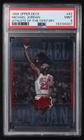 Michael Jordan 1999 Upper Deck Michael Jordan Athlete of the Century #82 (PSA 9) at PristineAuction.com