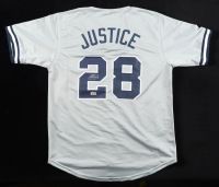 David Justice Signed Jersey (Beckett) at PristineAuction.com