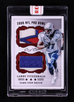 Larry Fitzgerald 2026 Reclaim Customs Game Used Pro Bowl Dual Relics Ruby #NNO #1/1 at PristineAuction.com