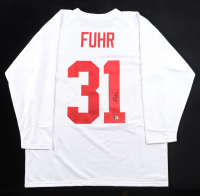 Grant Fuhr Signed Jersey (Beckett) at PristineAuction.com