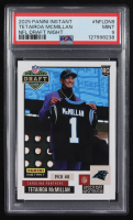 Tetairoa McMillan 2025 Donruss Instant NFL Draft Night Buy Back Autographs #NFLDN9 RC (PSA 10) at PristineAuction.com