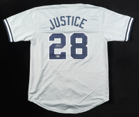 David Justice Signed Jersey (Beckett) at PristineAuction.com