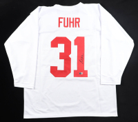 Grant Fuhr Signed Jersey (Beckett) at PristineAuction.com