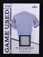 Manny Mota 2025 Leaf ITG Used Sports Game Used Memorabilia Blue Foil JSY #GM29 #30/65 at PristineAuction.com