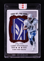 Larry Fitzgerald 2026 Reclaim Customs Game Used Pro Bowl Relic Ruby #NNO #1/1 at PristineAuction.com
