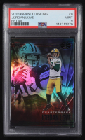 Jordan Love 2020 Panini Illusions Retail #8 RC (PSA 9) at PristineAuction.com
