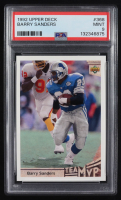 Barry Sanders 1992 Upper Deck MVP #368 (PSA 9) at PristineAuction.com