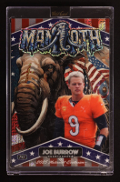 Joe Burrow 2025 Wild Card Alumination Dino-Might National Exclusive Mammoth Red White and Blue Mojo #DMMMB08-JB #1/1 at PristineAuction.com